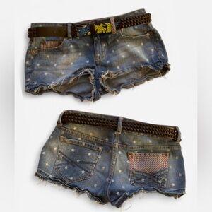 Y2k Black Studded TapouT Belt